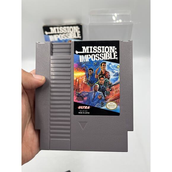Mission Impossible NES Nintendo Complete CIB Great Condition! NICE! - Picture 3 of 11